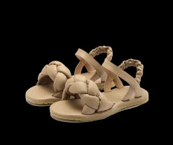 Benz Sandals | Beige Sheep Leather