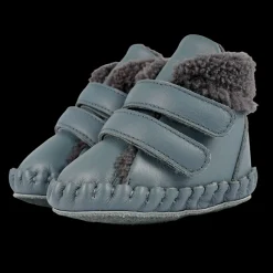 Bicker Booties | Blue Stone Leather