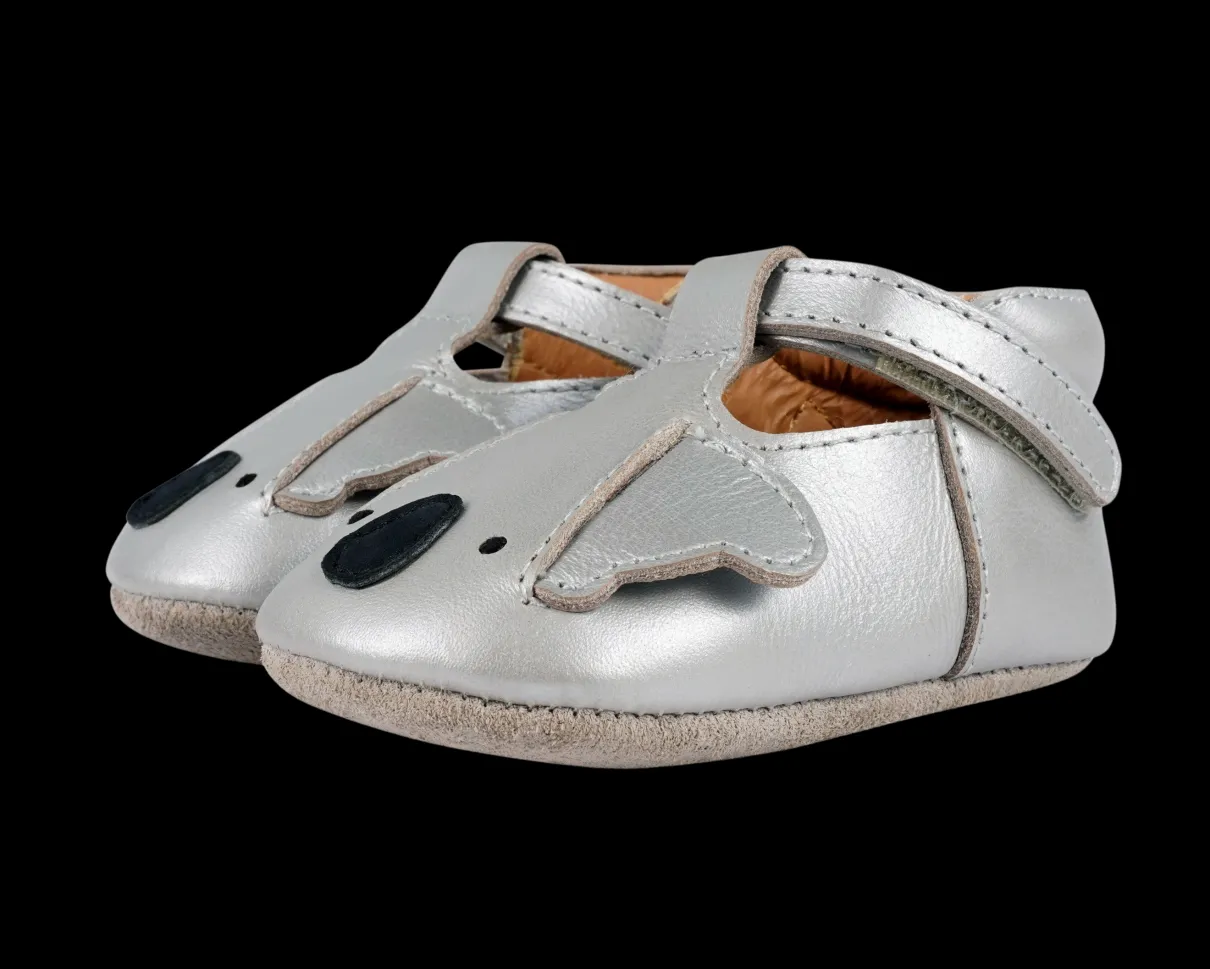 Blinc Shoes | Koala | Silver Grey Metallic Leather
