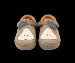 Bowi Shoes | Pear | Sage Betting Leather