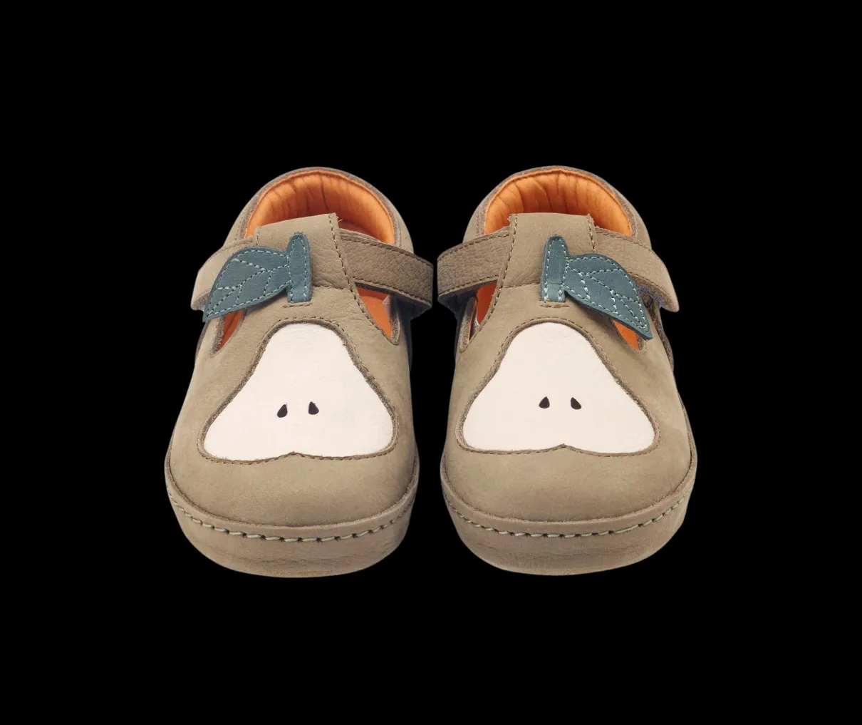 Bowi Shoes | Pear | Sage Betting Leather