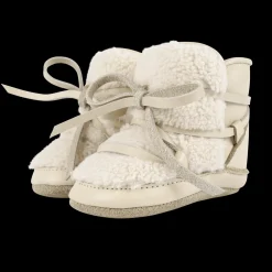 Cassi Booties | Cream Leather