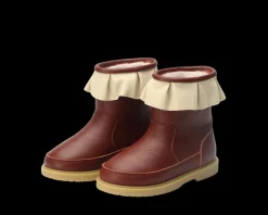 Chrissie | Burgundy Leather