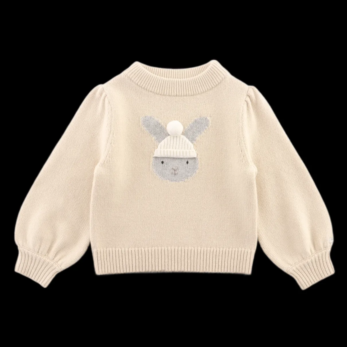 Denna Merino Wool Sweater | Bunny | Soft Sand