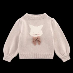 Denna Merino Wool Sweater | Cat | Ash Rose