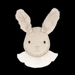 Festie Clip | Festive Rabbit | Cream Leather
