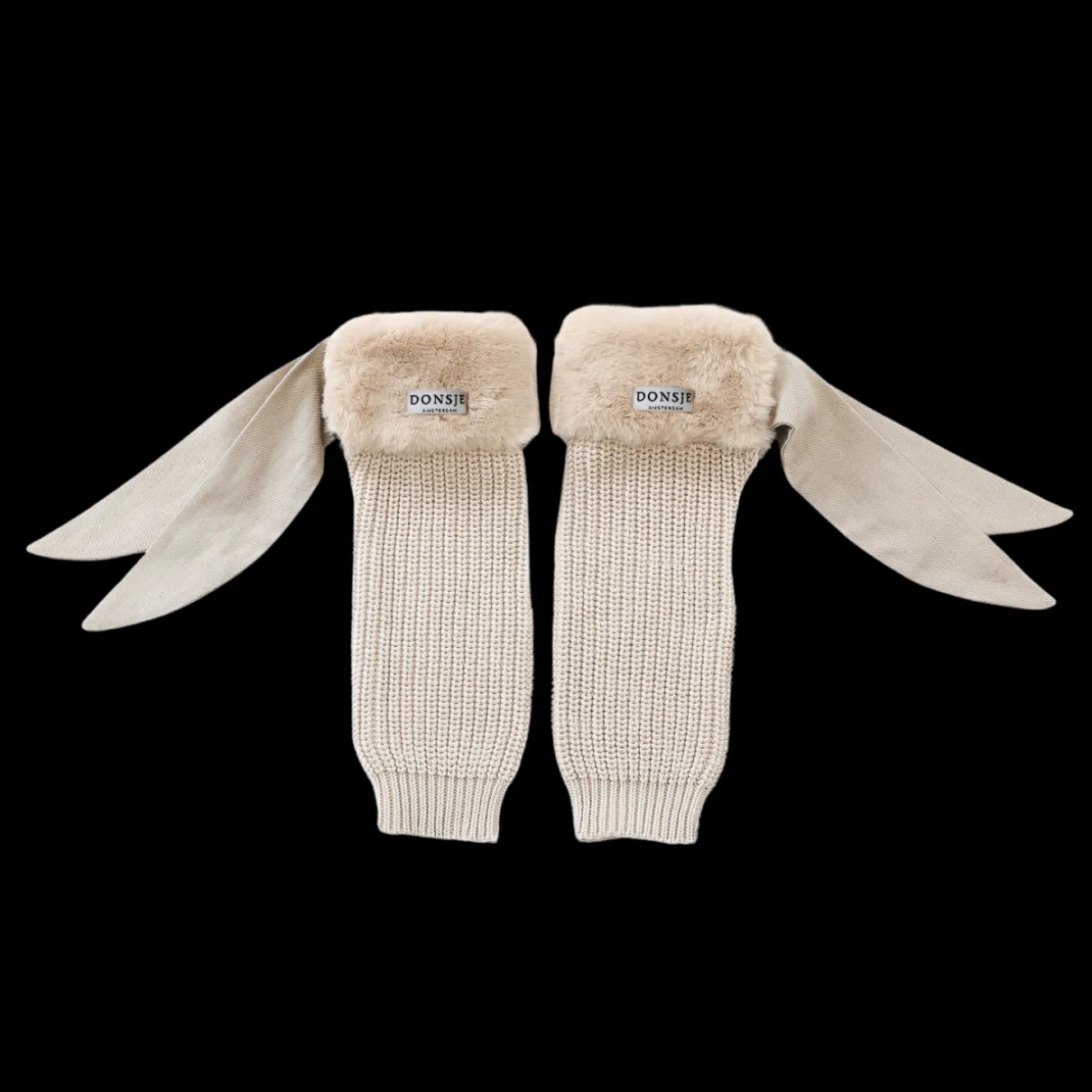 Fida Legwarmers | Light Teddy