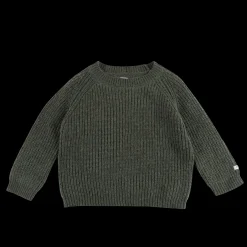 Garie Sweater | Forest Green Melange