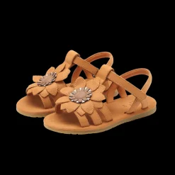 Iles Fields Sandals | Sunflower | Caramel Leather