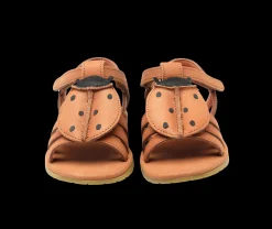 Iles Sky Sandals | Lady Bird | Walnut Leather