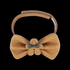 Jery Bow Tie | Gingerbread | Toast Grain Leather