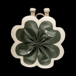 Jona Schoolbag | Four-Leaf Clover | Olive Leather