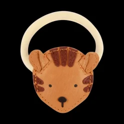 Josy Classic Hair Tie | Tiger | Camel Classic Leather