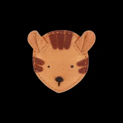 Josy Classic Hairclip | Tiger | Camel Classic Leather