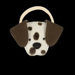 Josy Exclusive Hair Tie | Dalmatian | Black Spotted Cow Hair