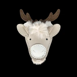 Josy Exclusive Hairclip | Reindeer | Ivory Classic Leather