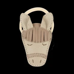 Josy Special Hair Tie | Horse | Ivory Classic Leather