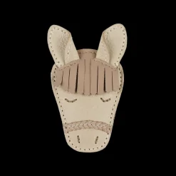 Josy Special Hairclip | Horse | Ivory Classic Leather