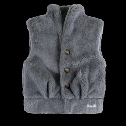 Juline Bodywarmer | Lava Grey Teddy