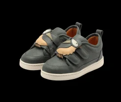 Kien Sneakers | Chickadee | Petrol Leather