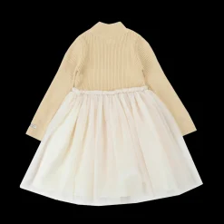 Lotus Dress | Biscuit