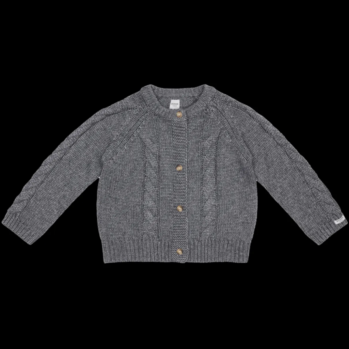 Luko Cardigan | Iron Grey Melange