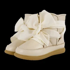 Maudi Shoes | Cream Leather