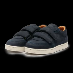 Meyo Sneakers | Navy Betting Leather
