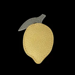 Nanoe Fruit Hairclip | Lemon | Canary Dotted Nubuck