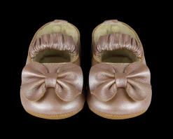 Neni Ballerinas | Clay Metallic Leather