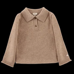 Ojan Merino Wool Sweater | Milk Chocolate Melange