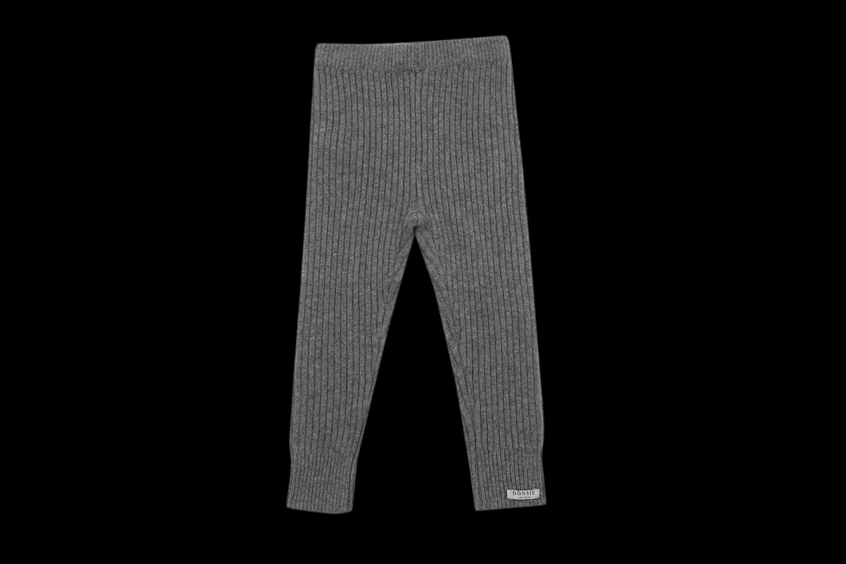 Pem Merino Wool Trousers | Grey Melange