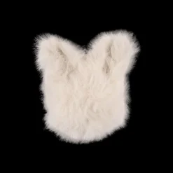 Ploto Hairclip | Snow Rabbit | Off White Soft Faux Fur