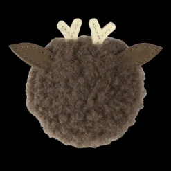Ploto Hairclip | Stag | Hazelnut Curly Faux Fur