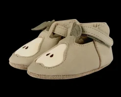 Qanoe Shoes | Pear | Taupe Leather