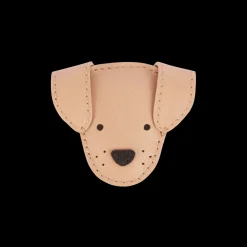 Qosy Classic Hairclip | Dog | Light Rust Leather