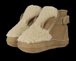 Richy Booties | Alpaca | Beige Curly Faux Fur