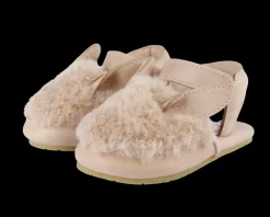 Romi Sandals | Fluffy Bunny | Light Rust Leather