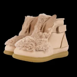 Roumi Shoes | Fluffy Bunny | Warm Beige Soft Faux Fur