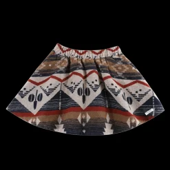 Siessie Skirt | Blue Marine Melange