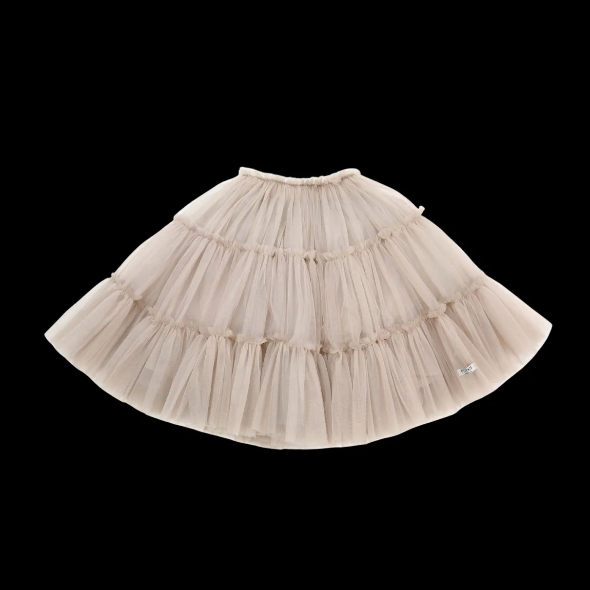 Tess Skirt | Soft Grey Metallic