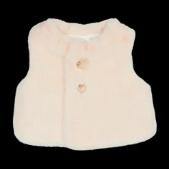 Tinge Gilet | Soft Sand Teddy