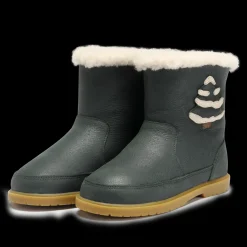 Trene Boots | Christmas Tree | Deep Green Leather