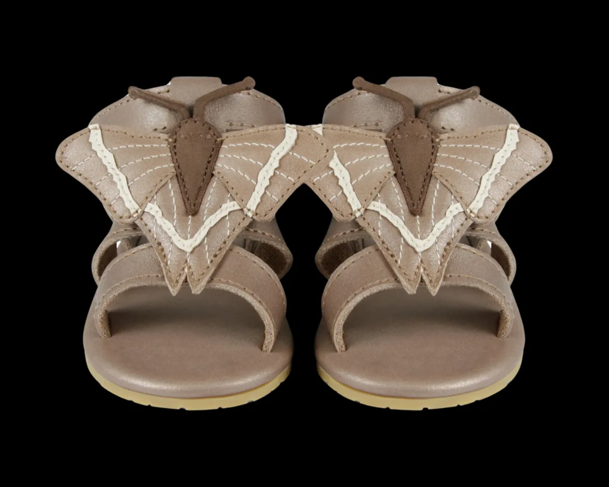 Tuti Sky | Night Butterfly | Truffle Metallic Nubuck