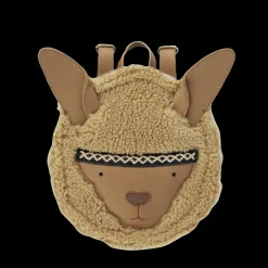 Umi Schoolbag | Alpaca | Beige Curly Faux Fur