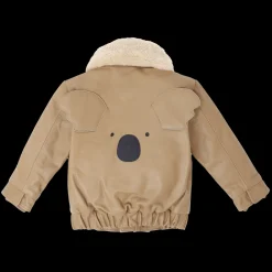 Yuki Leather Jacket | Koala | Nutmeg Leather