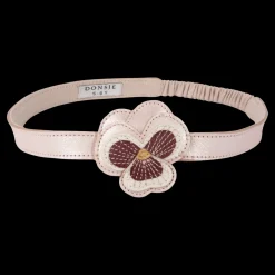 Zaza Headband | Violette | Rose Metallic Leather